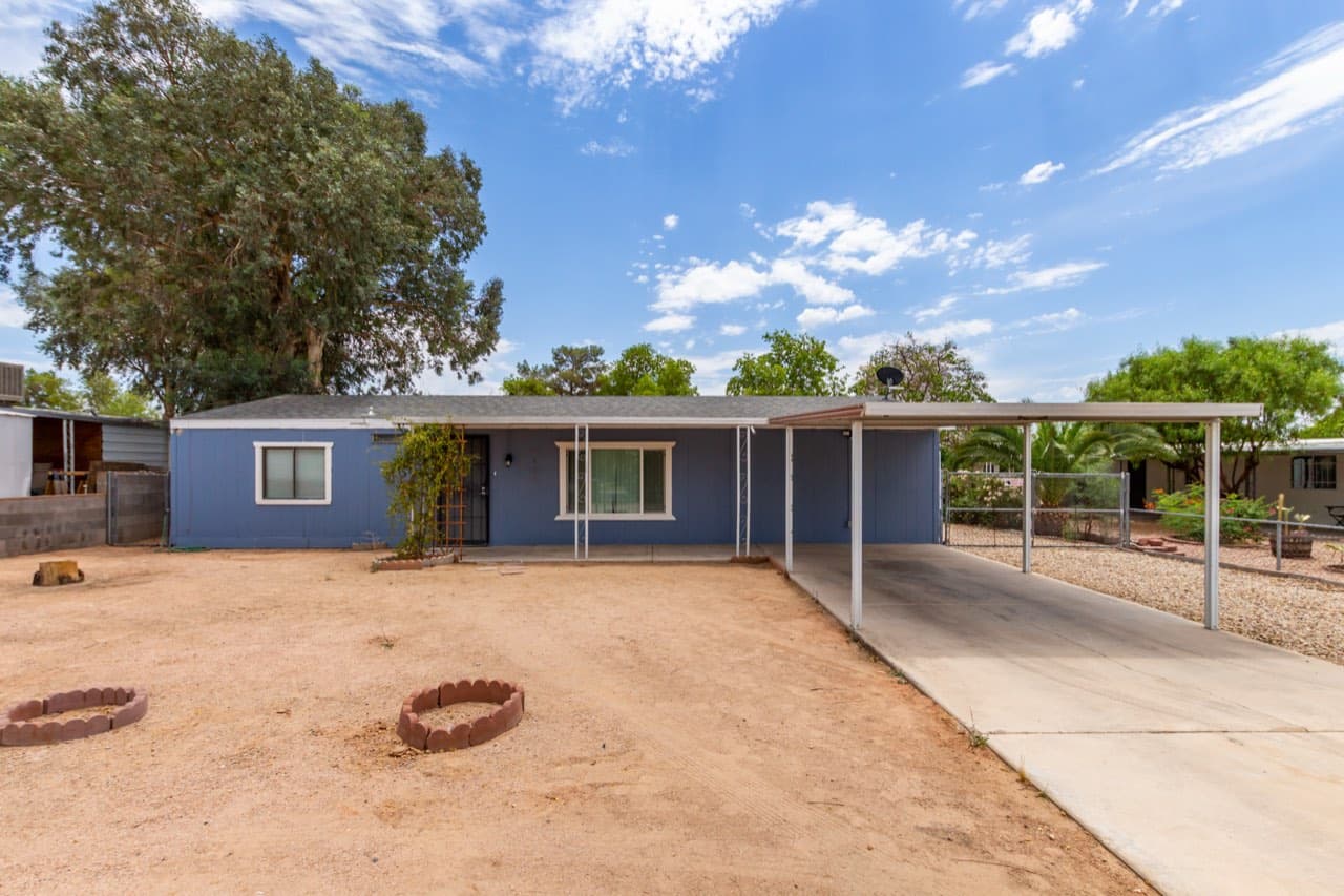 Jerome's Mesa, AZ manufactured home after We Buy Mobile Homes Arizona renovated it