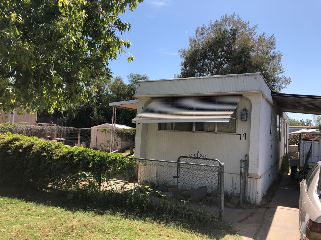 Land-owned manufactured home in Scottsdale, AZ purchased for cash by We Buy Mobile Homes Arizona