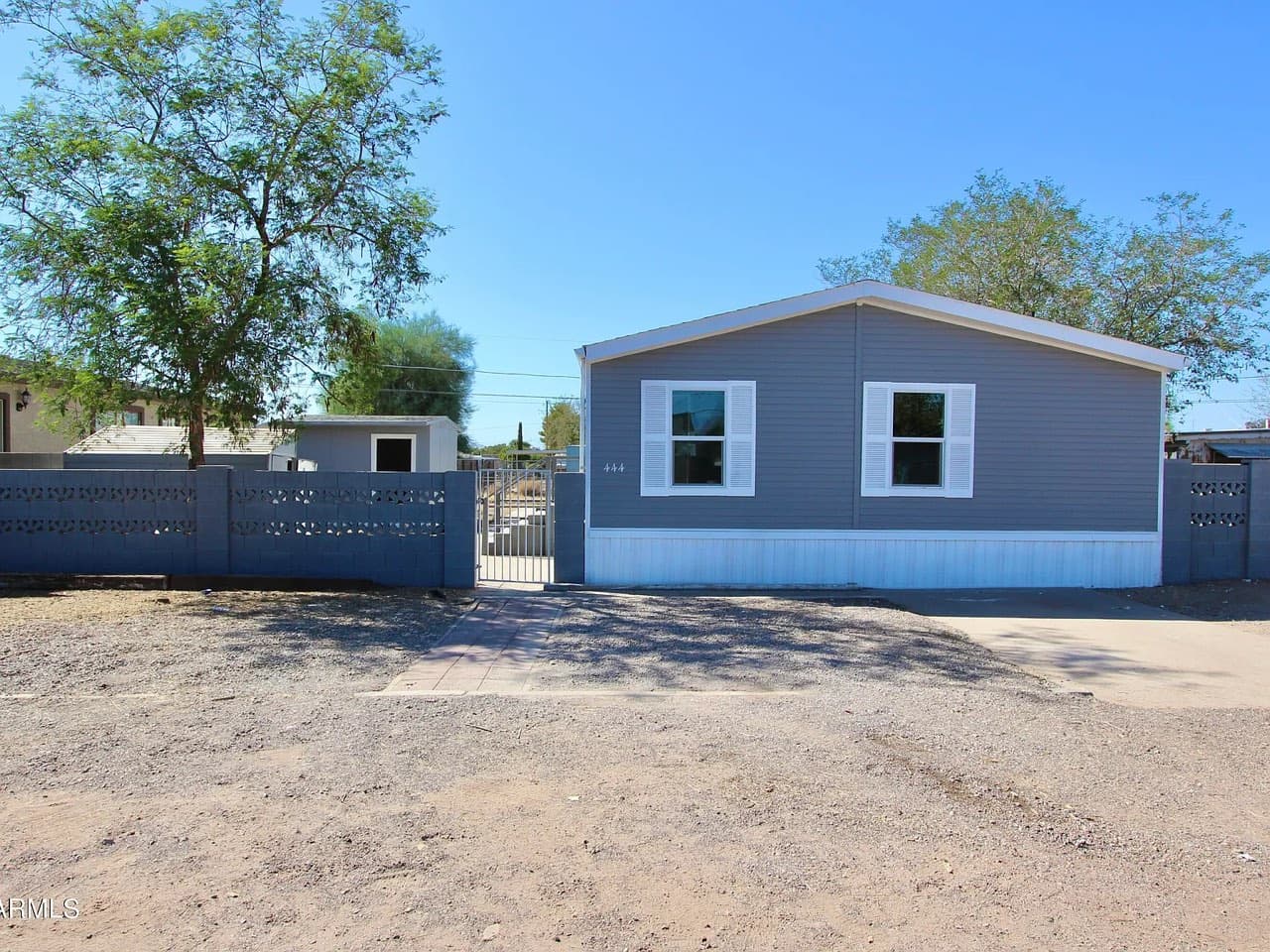 The same Mesa, AZ 85208 mobile home after We Buy Mobile Homes Arizona renovated it